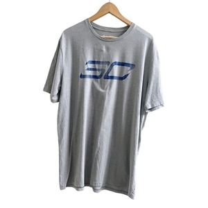 Under Armour Loose Fit Heat Gear Stephen Curry SC Cotton Blend Tee Size XL